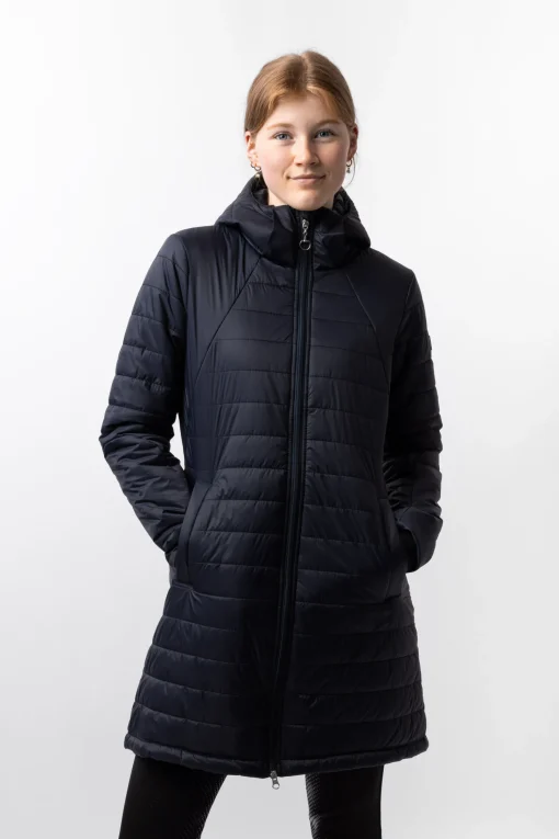 Best Charlotte lang ridejakke, dame Jakker Og Frakker