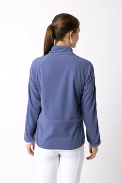 Online Christa ridejakke i fleece med halv glidelås, til dame Gensere & Fleece|Jakker Og Frakker