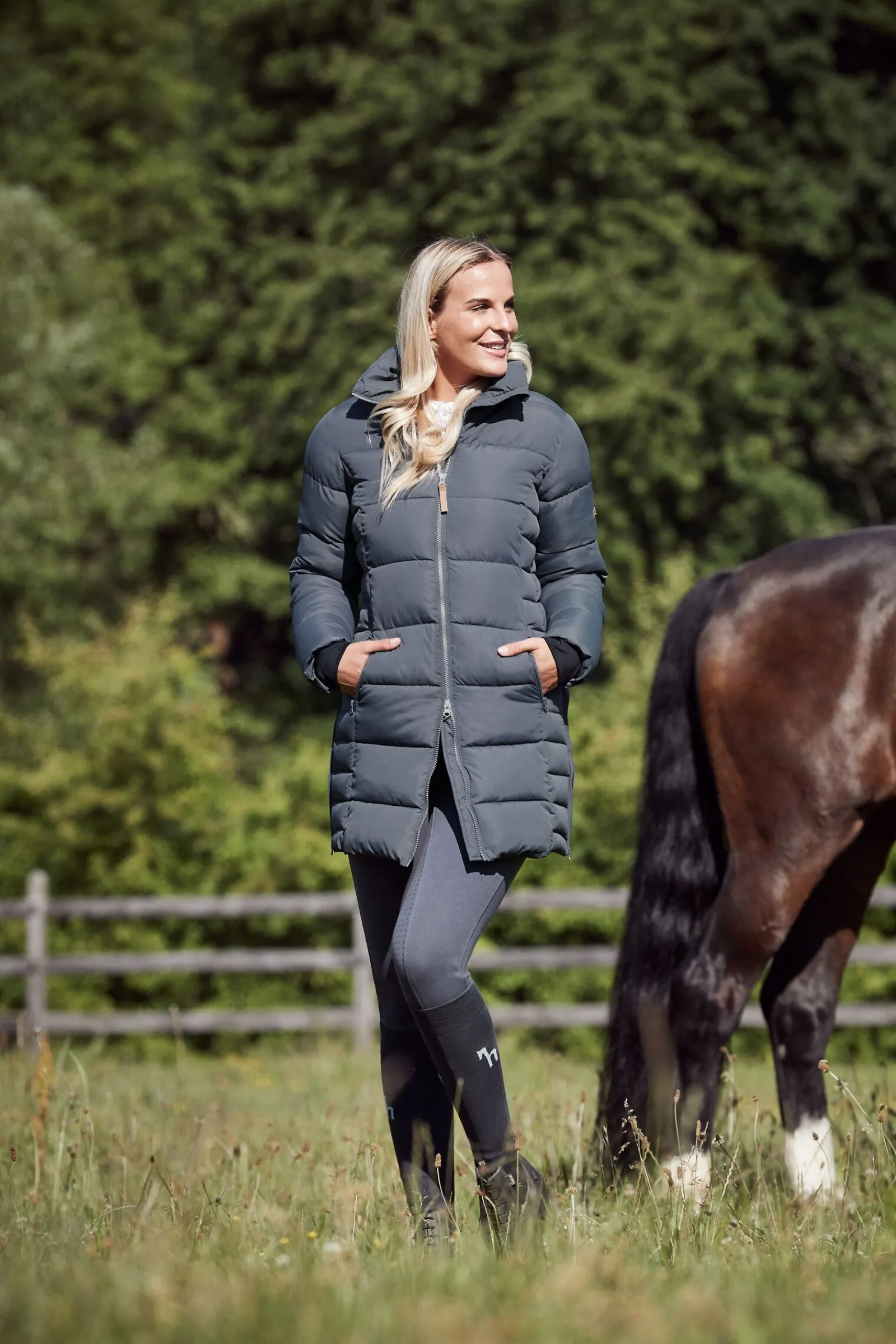 Hot Claire fôret rideparkas til dame Jakker Og Frakker