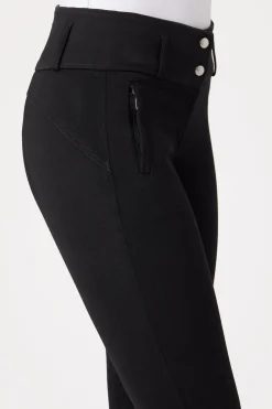 Sale Daniela ridebukser, kneforsterket med lær, dame Kneforsterkede Ridebukser