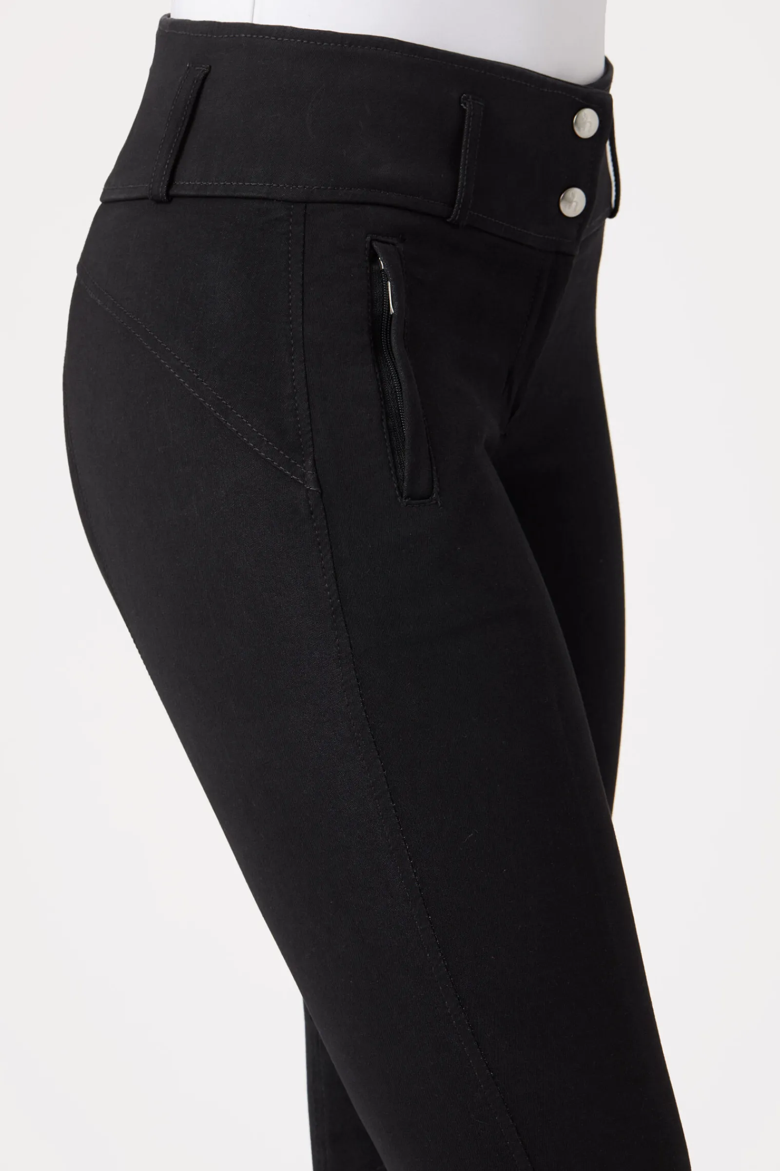 Sale Daniela ridebukser, kneforsterket med lær, dame Kneforsterkede Ridebukser