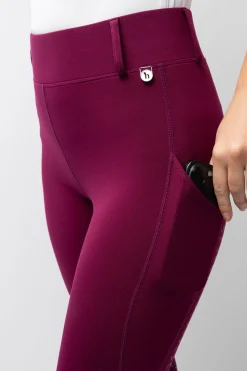 New Dea vinter ridebukse med fullgrip Ridetights