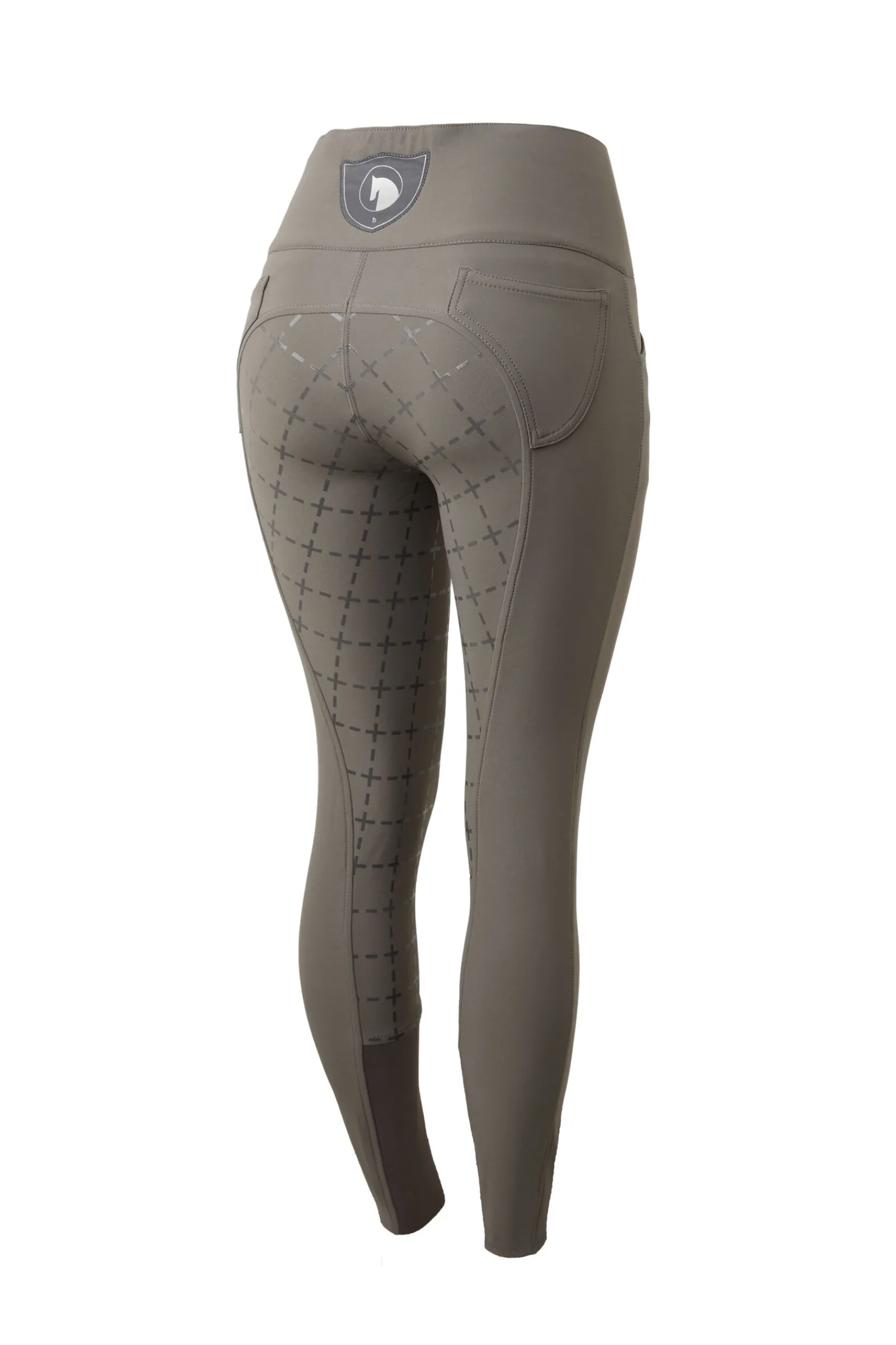 Clearance Desiree helforsterket ridebukse, silikon, høyt liv, dame Helforsterkede Ridebukser