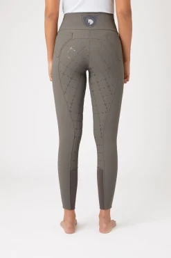 Clearance Desiree helforsterket ridebukse, silikon, høyt liv, dame Helforsterkede Ridebukser