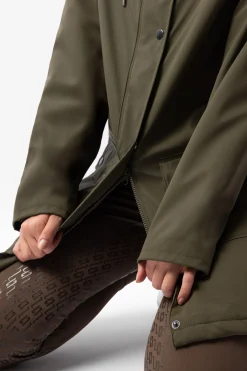 Clearance Elise regnjakke med fôret innside Regntøy|Jakker Og Frakker