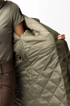 Clearance Elise regnjakke med fôret innside Regntøy|Jakker Og Frakker