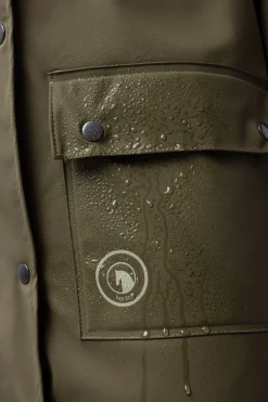 Clearance Elise regnjakke med fôret innside Regntøy|Jakker Og Frakker