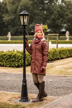 Online Emily strikket tubeskjerf med fleecefôr Skjerf