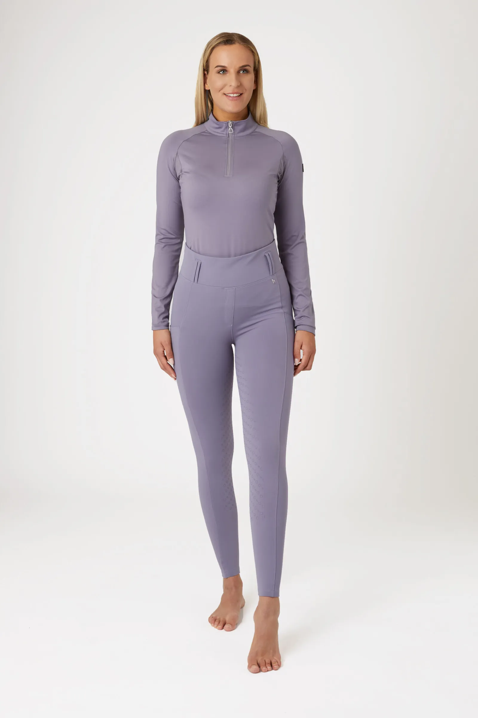 Outlet Everly helforsterkede ridetights til dame Ridetights