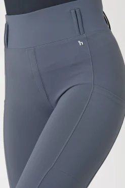 Everly kneforsterkede ridetights til dame Ridetights