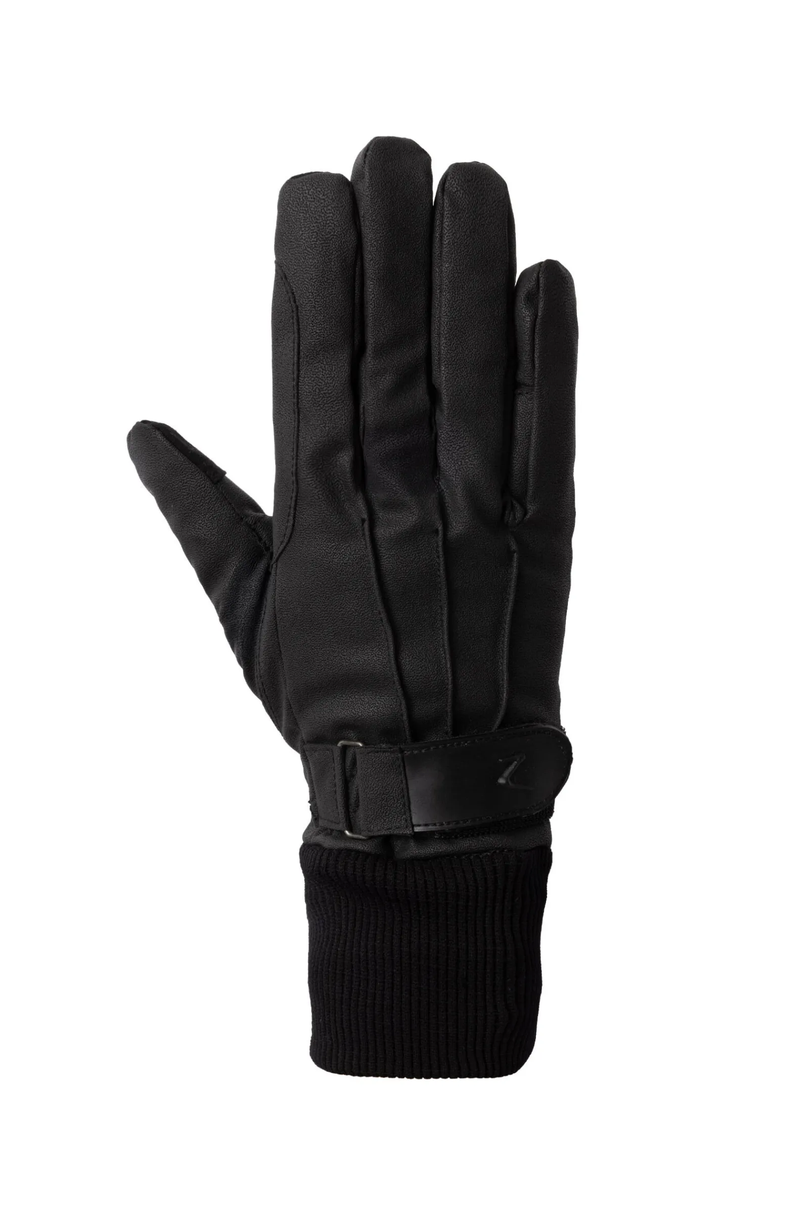 Hot fleecefôrede hansker i PU lær Vinterhansker Til Ridning