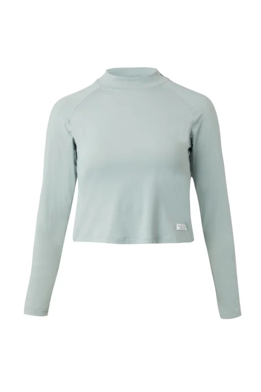 Best Gabriela crop top med UV-beskyttelse, dame Skjorter Og Topper
