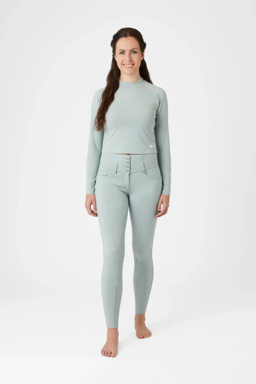 Best Gabriela crop top med UV-beskyttelse, dame Skjorter Og Topper