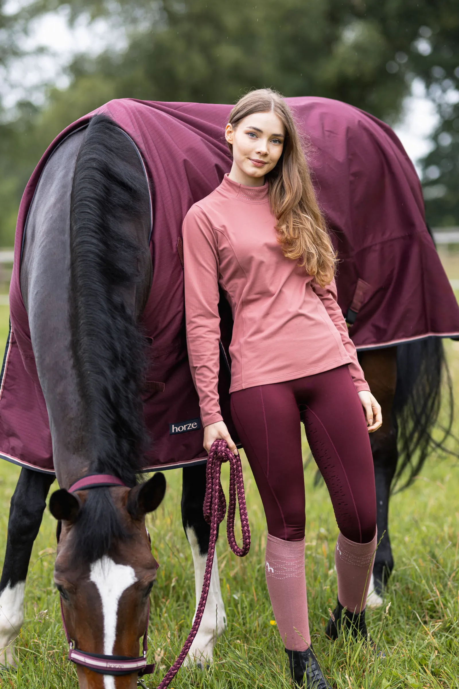 Clearance Glasgow utedekken med fleecefyll og reflekterende detajler Regndekken