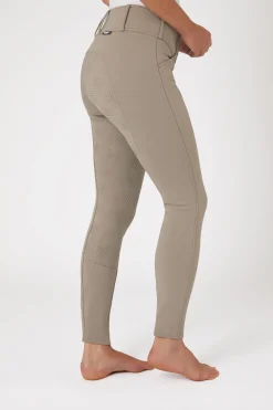Best Grand Prix helforsterkede thermo ridebukser i softshell, dame Vinterridebukser