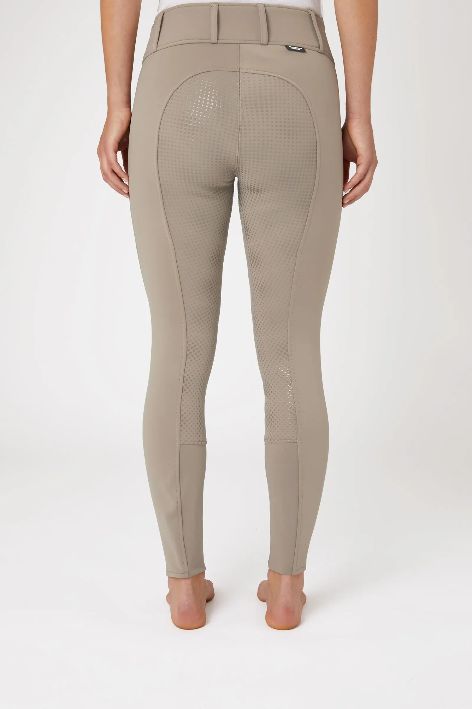 Best Grand Prix helforsterkede thermo ridebukser i softshell, dame Vinterridebukser