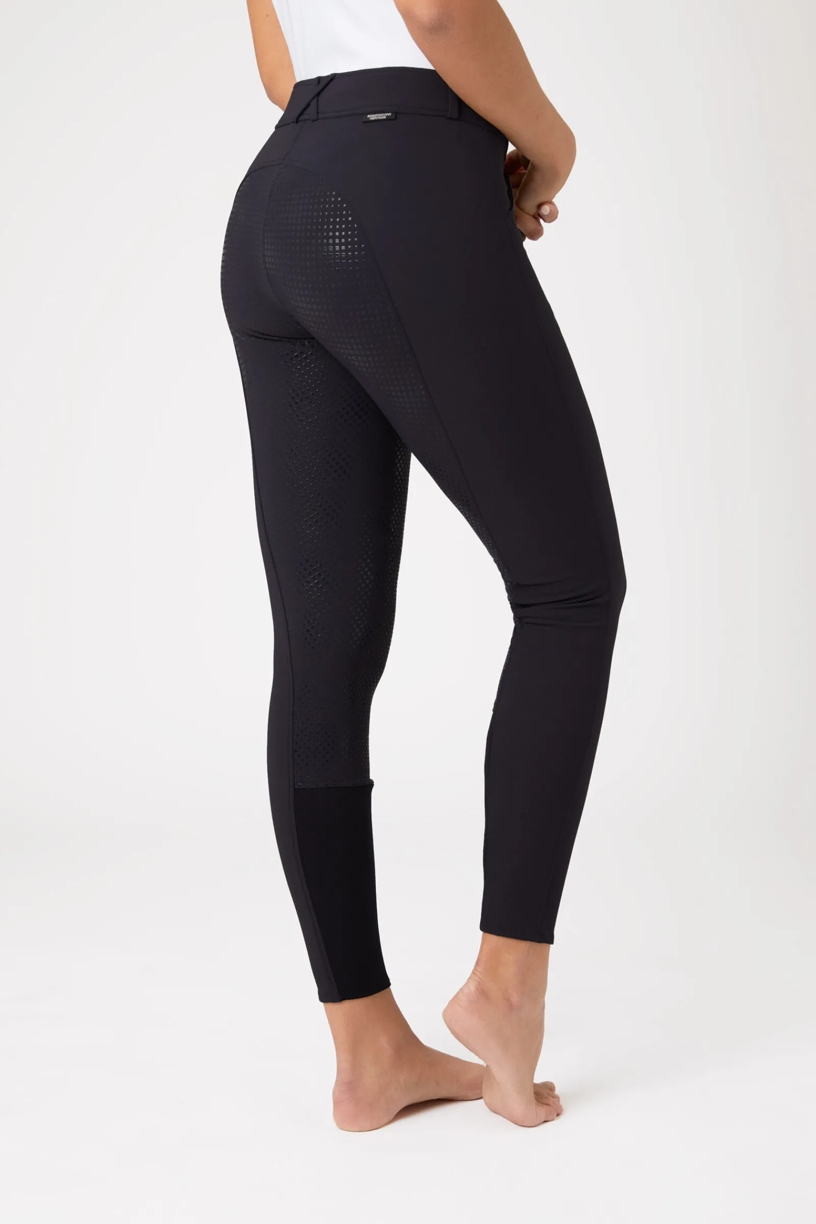 Hot Grand Prix helforsterket ridebukse med silikongrep, dame Helforsterkede Ridebukser