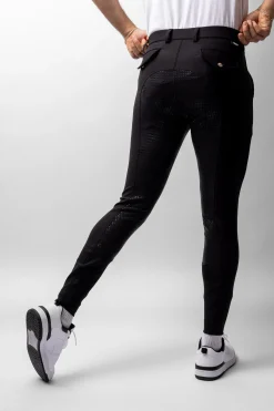 Hot Grand Prix helforsterket ridebukse med silikon, herre Ridebukser Til Herre