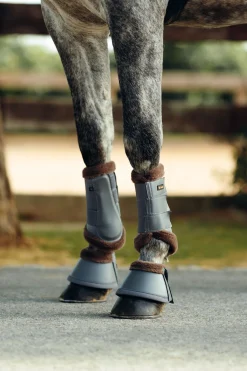 Houston stryksokker med fuskepels Belegg Til Hest