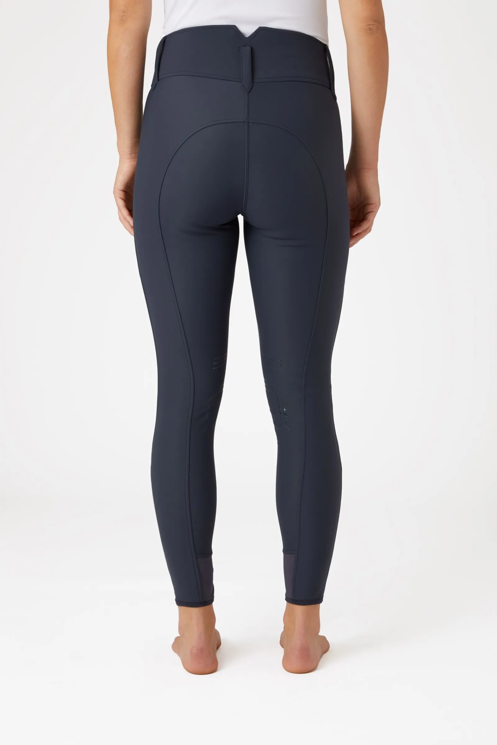 Sale Indira kneforsterkede ridebukser med høyt liv til dame Kneforsterkede Ridebukser