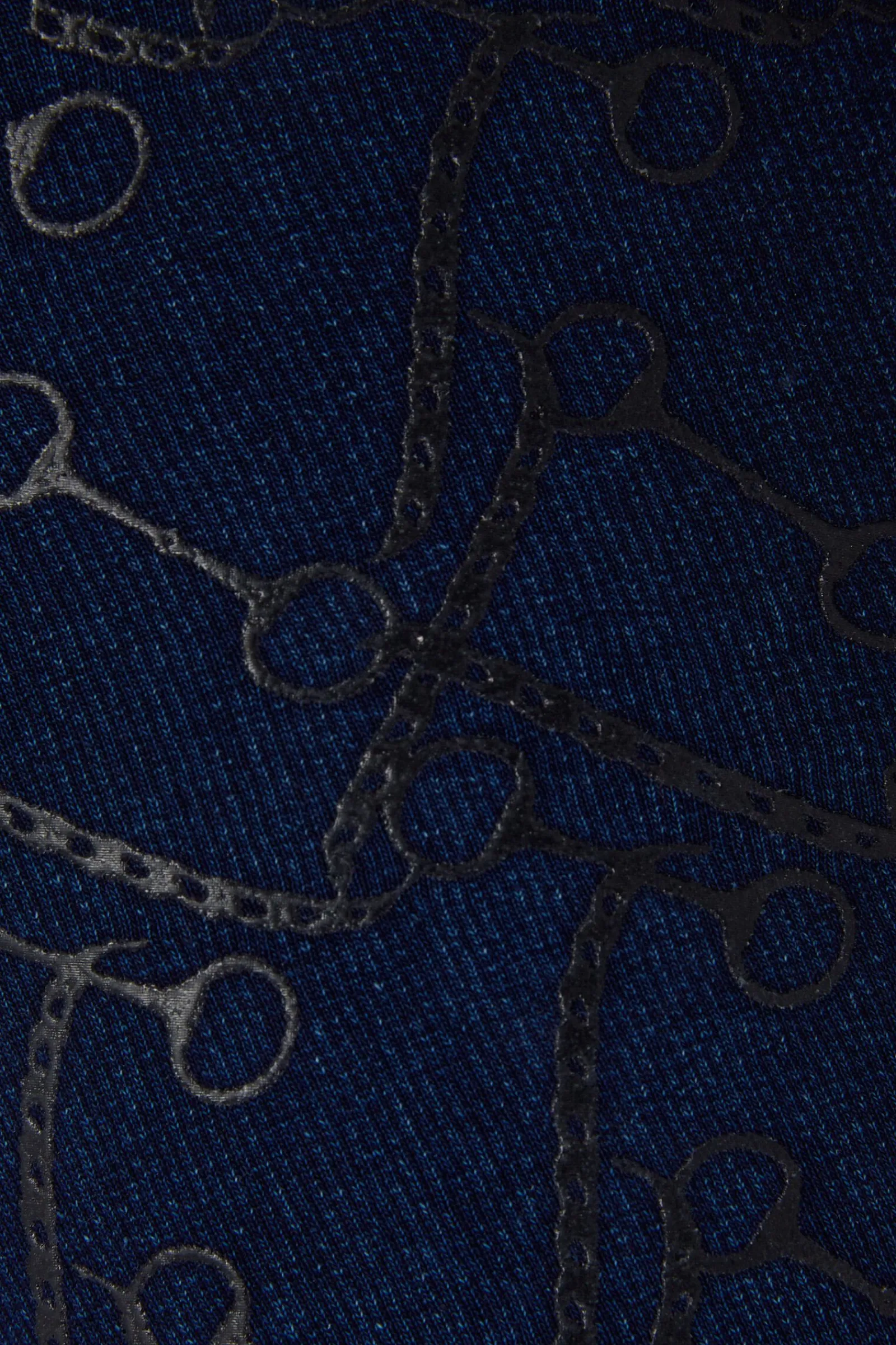 Hot Kacy helforsterket denim thermo ridebukse, dame Vinterridebukser