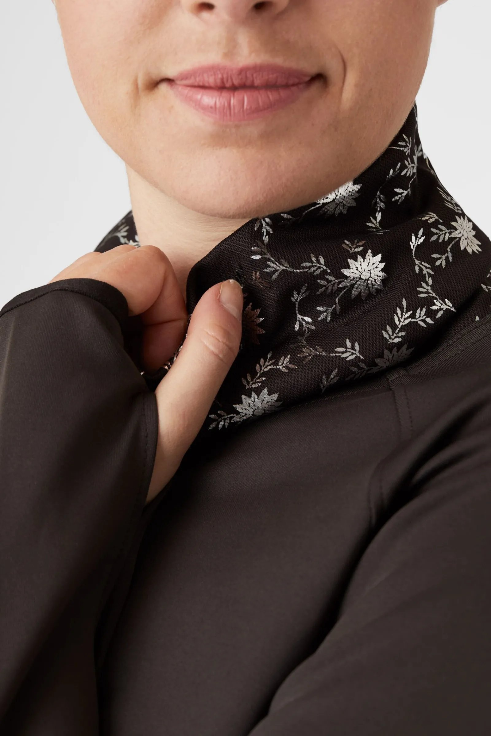 Kaitlin funksjonell treningsskjorte med blomsterkrage, barn Gensere & Fleece