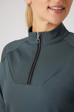 Best Katya treningsskjorte med innside i fleece til dame Skjorter Og Topper