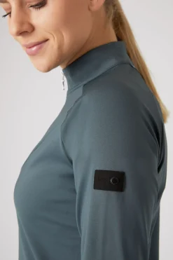 Best Katya treningsskjorte med innside i fleece til dame Skjorter Og Topper