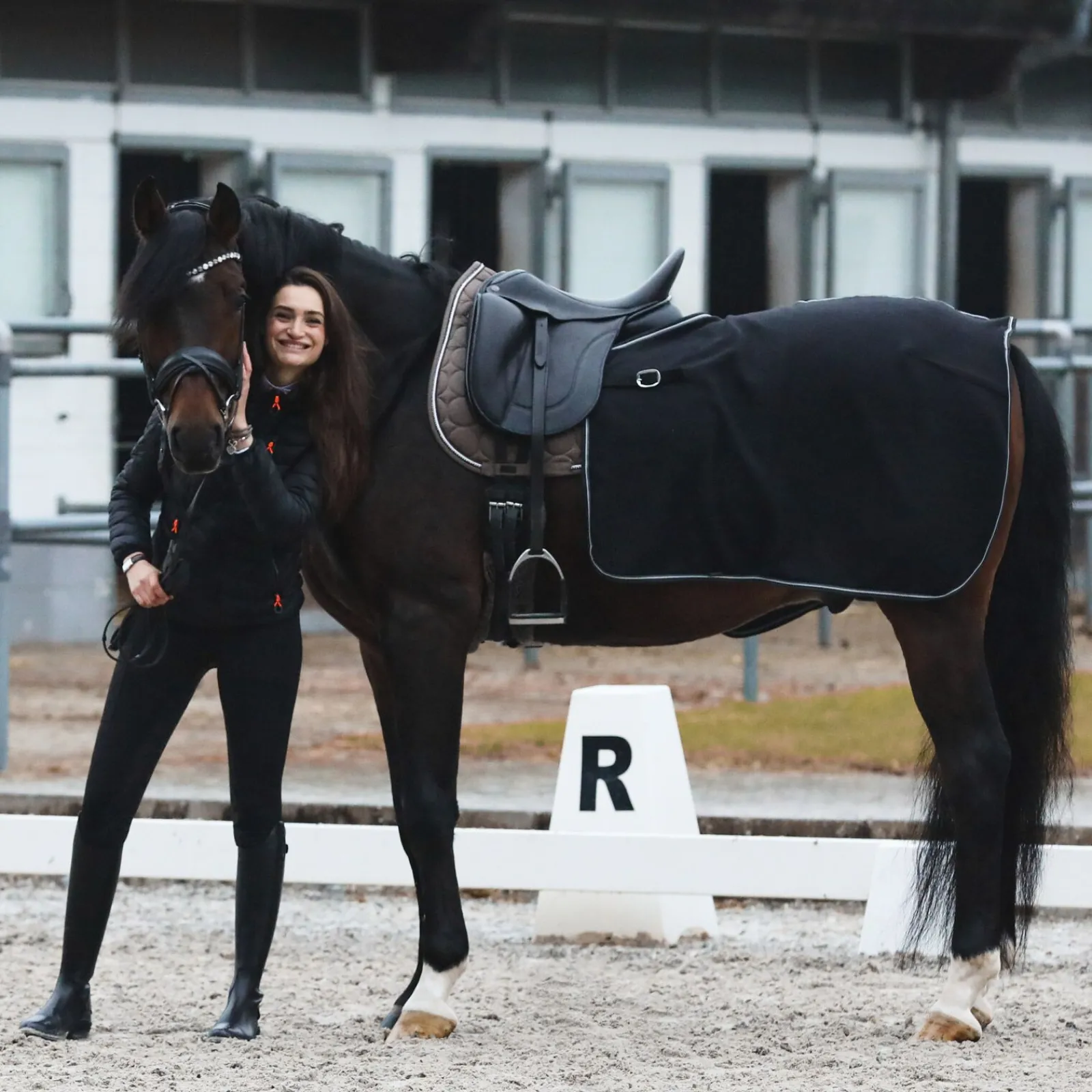 Sale Kiel ryggdekken i fleece Ridedekken Og Walkerdekken
