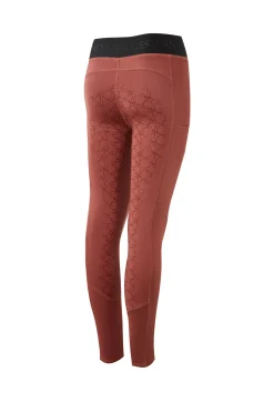 Hot Leighton Teens helforsterkede ridetights med silikon og varmt fôr Ridetights