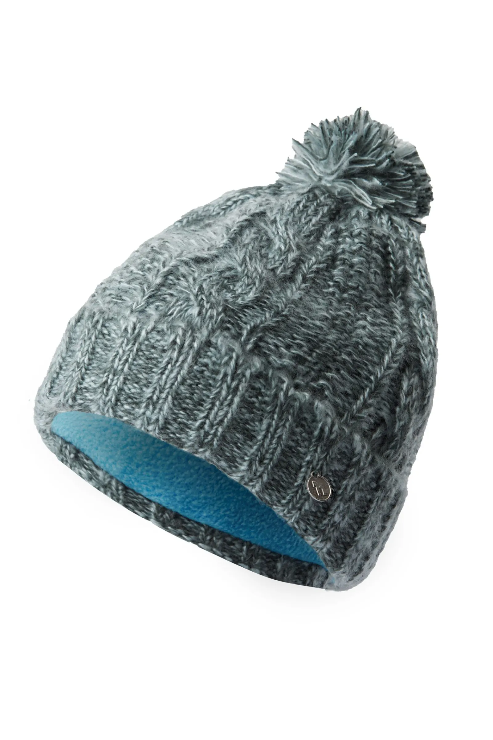 Clearance Leighton Teens strikket lue med fleecefôr Luer & Caps