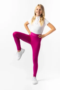Clearance Madison tights, helforsterket med silikon, barn Ridetights