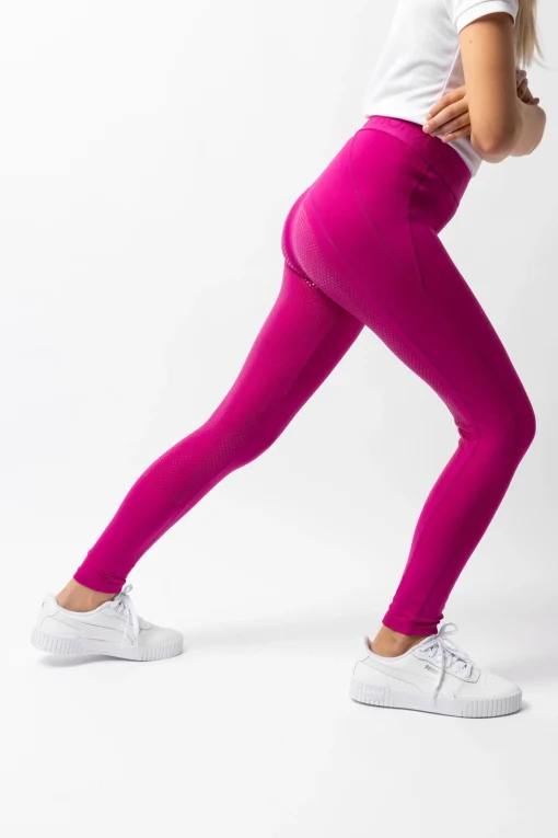 Clearance Madison tights, helforsterket med silikon, barn Ridetights