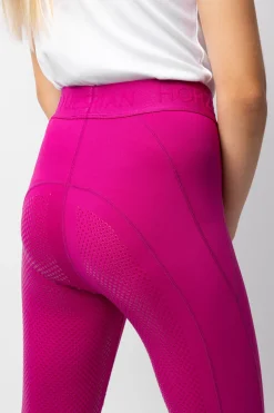Clearance Madison tights, helforsterket med silikon, barn Ridetights