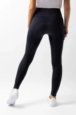 Discount Mathilde funksjonelle tights med helforsterket silikonsete, dame Ridetights