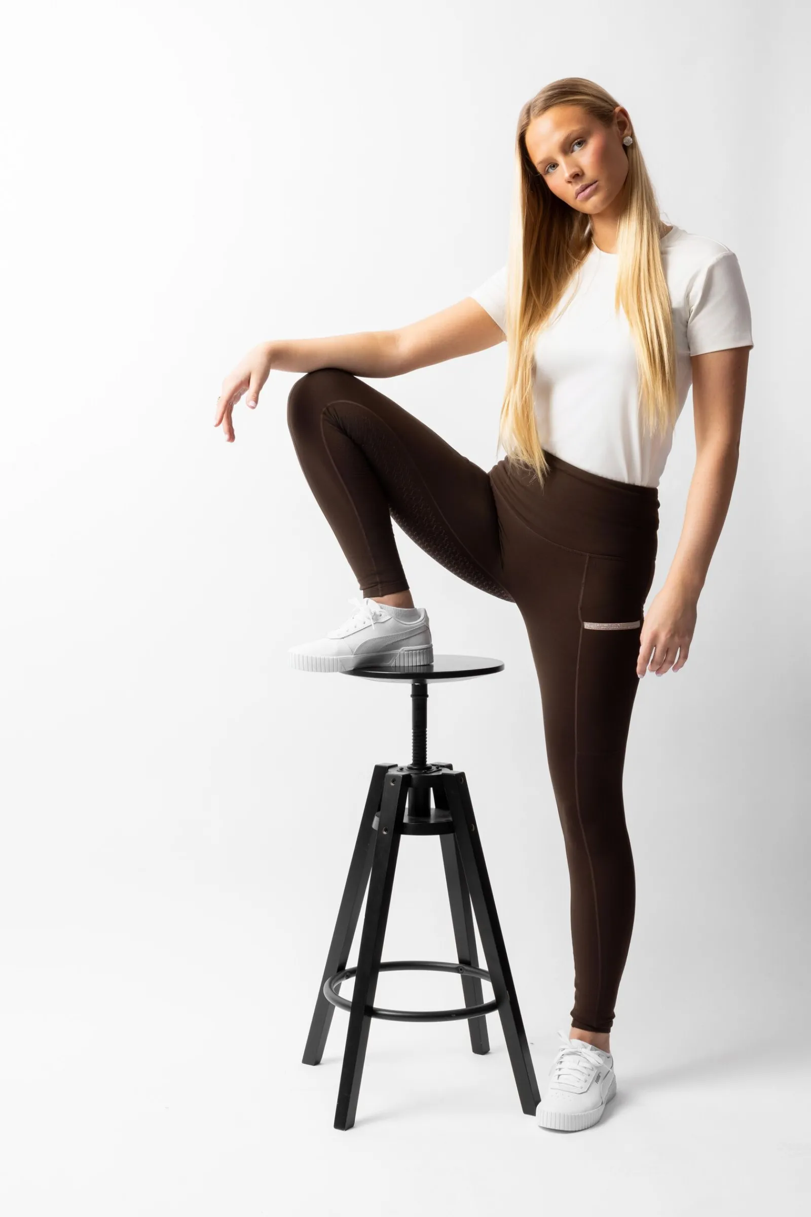 New Mathilde termiske ridebukser med helforsterkede Ridetights