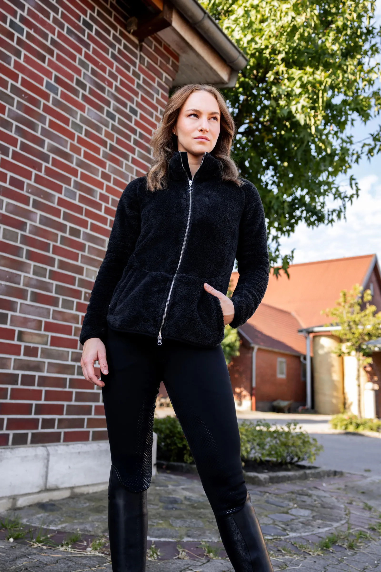 Hot Merida jakke i teddyfleece til dame Jakker Og Frakker|Gensere & Fleece
