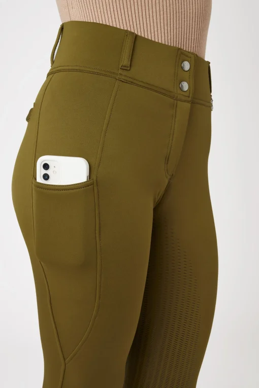 Clearance Mira helforsterkede thermo-ridebukser til dame Vinterridebukser|Helforsterkede Ridebukser