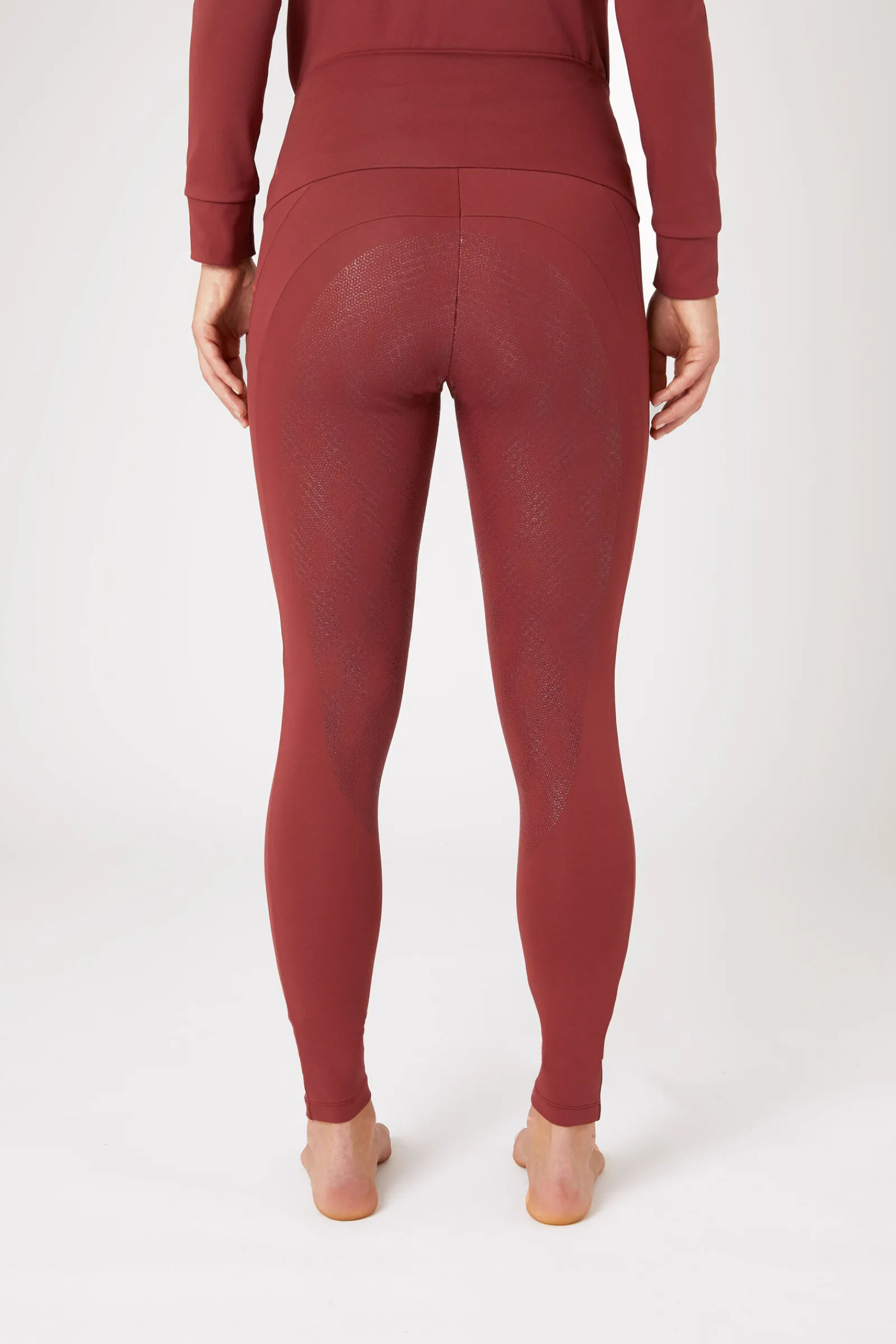 New Raquel helforsterkede ridetights med mobillomme til dame Ridetights