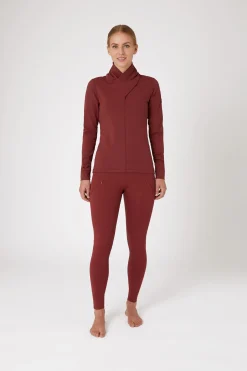 Clearance Raquel treningsskjorte med høy hals, dame Skjorter Og Topper