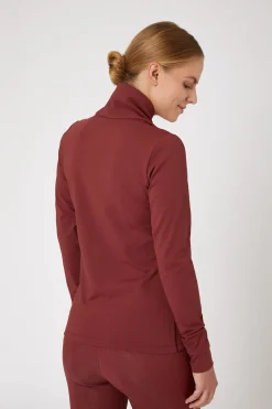 Clearance Raquel treningsskjorte med høy hals, dame Skjorter Og Topper