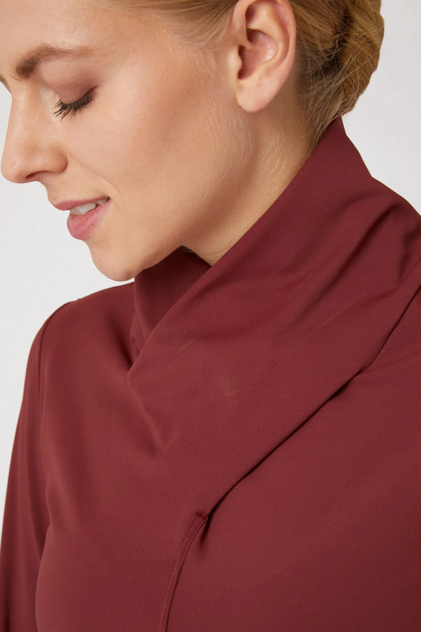 Clearance Raquel treningsskjorte med høy hals, dame Skjorter Og Topper