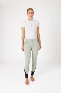 New Ridebukser, lommer med mikrokrystaller, høyt liv, helforsterket med silikon, dame Helforsterkede Ridebukser