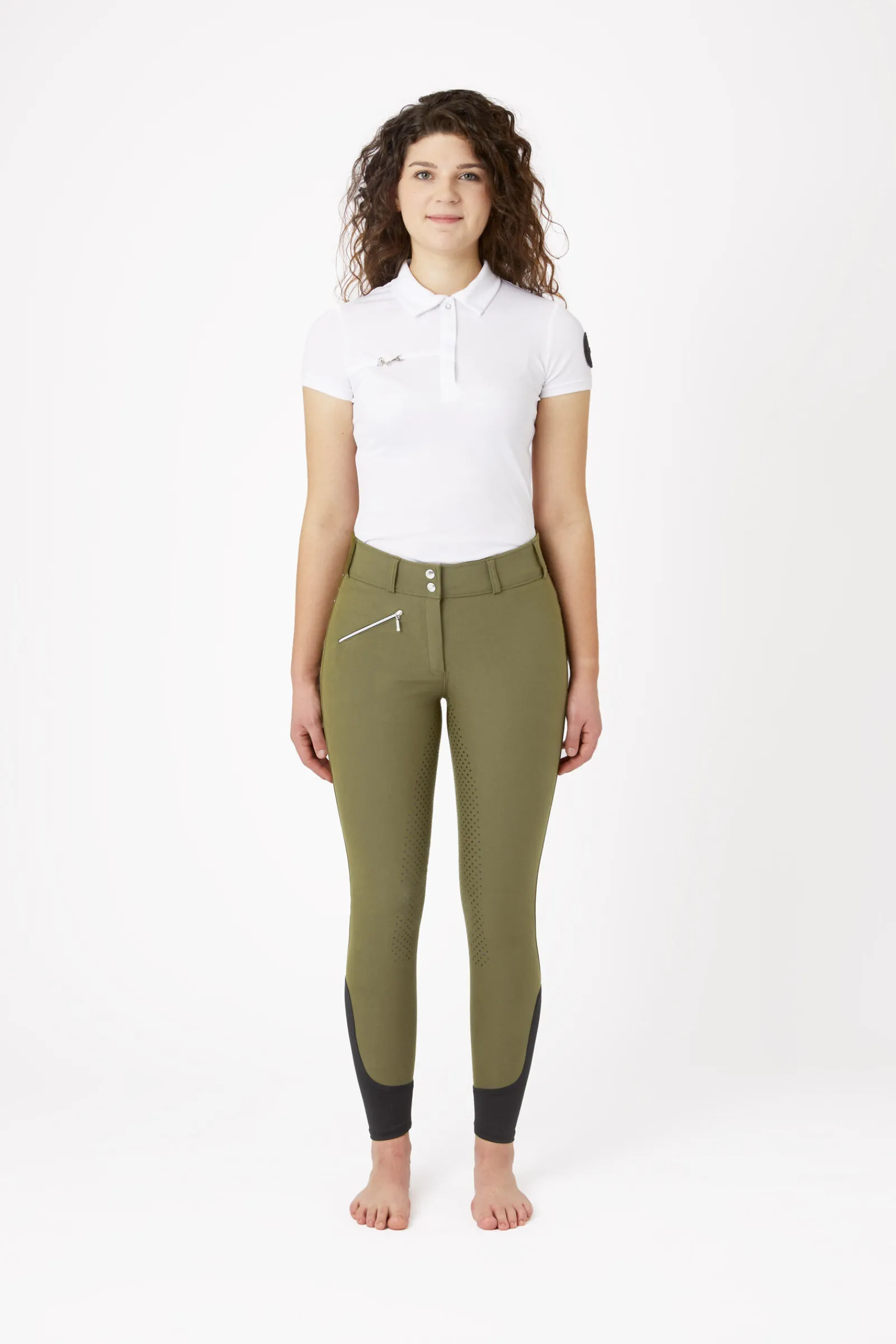 New ridebukser med full grip, høyt liv og krystaller til dame Nettdrevne Gjerdeapparater & Batteridrevne Gjerdeapparater|Helforsterkede Ridebukser