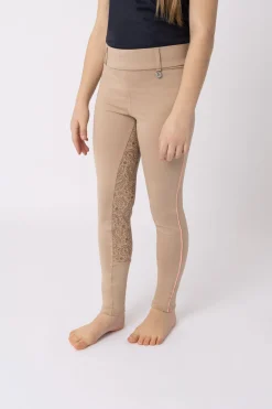 Sale Suna helforsterket ridetights til barn Ridetights