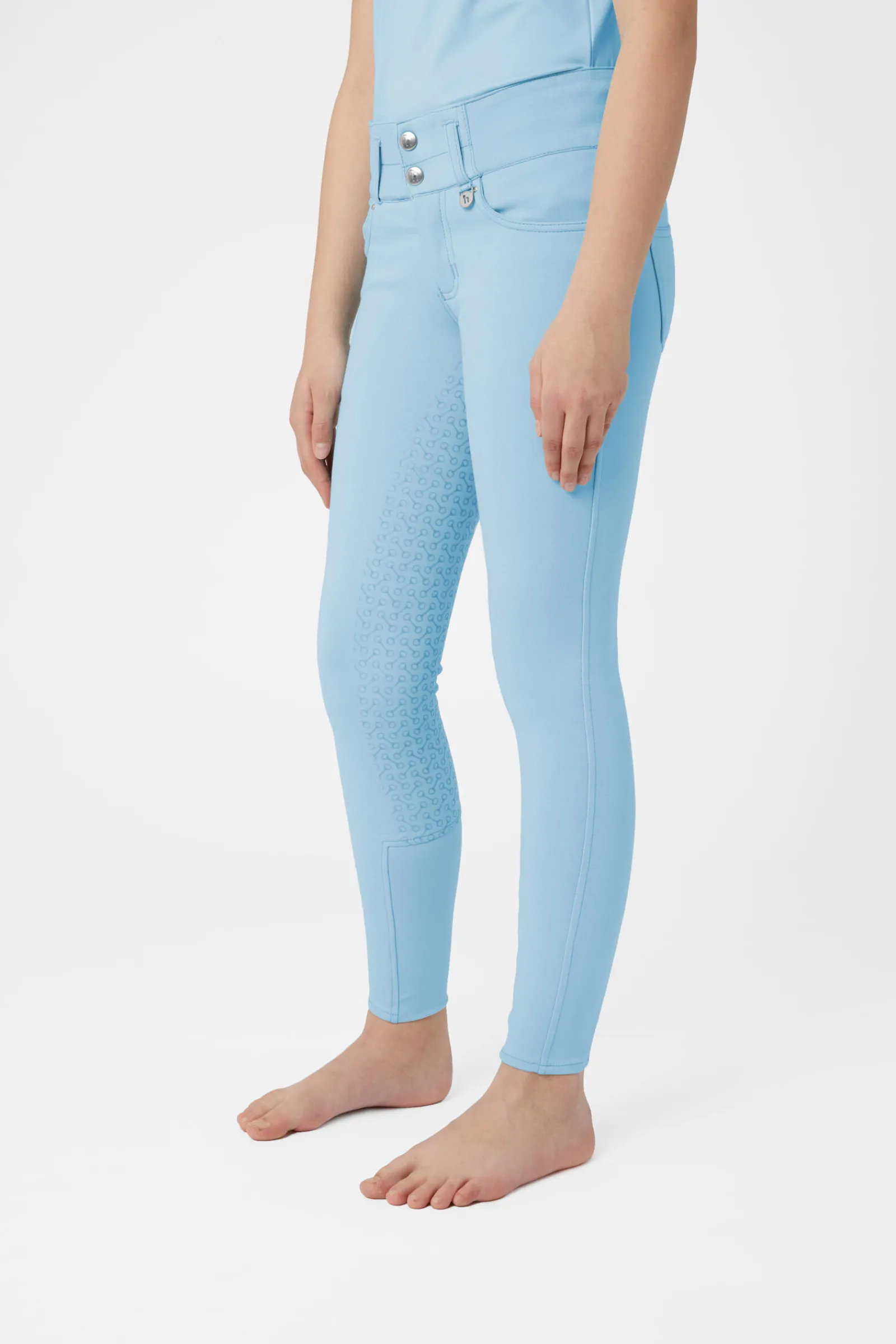 Clearance Tara ridebukser med høyt liv, helforsterket, barn Ridebukser