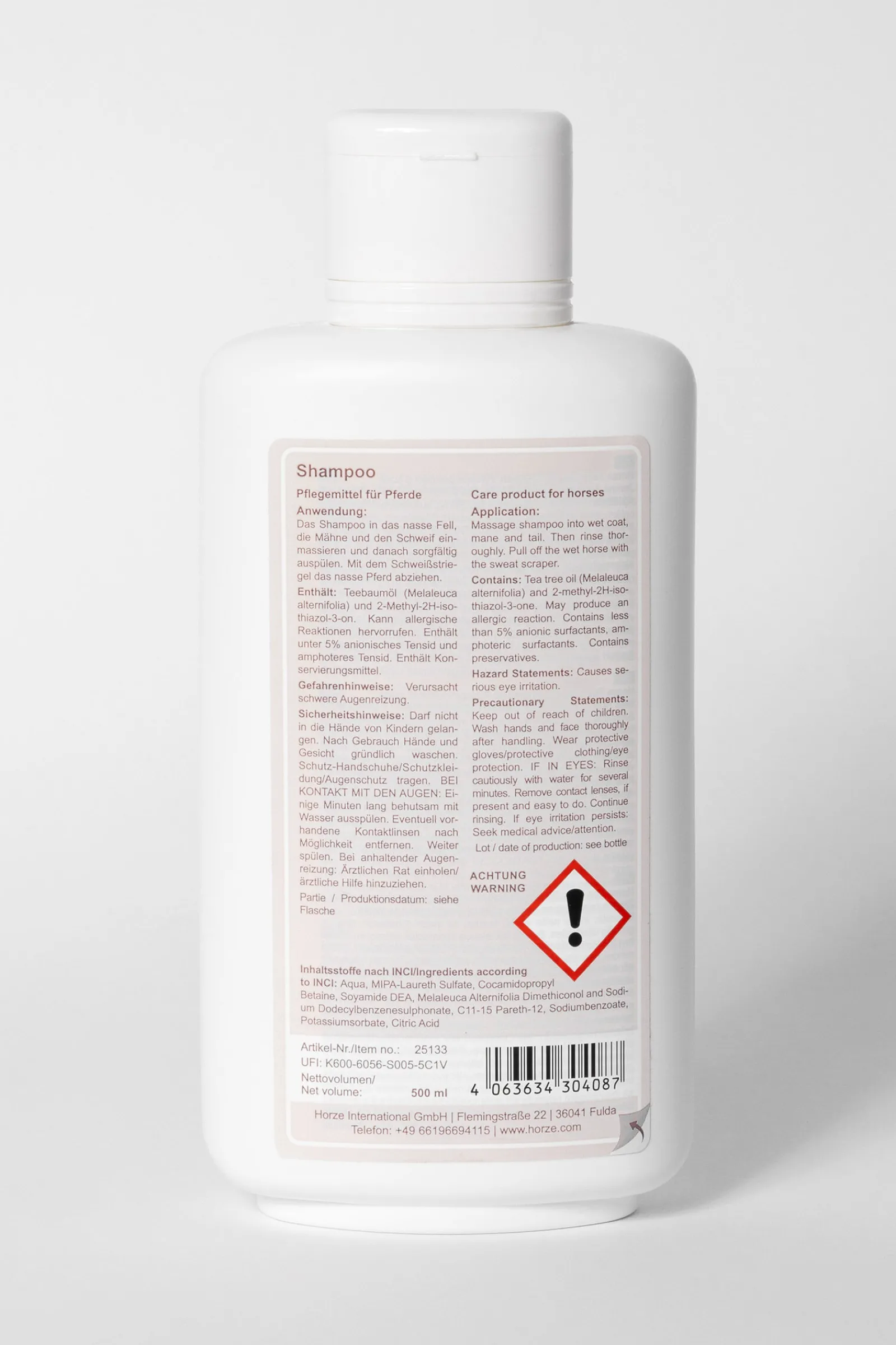 Tea Tree Oil Shampoo, 500ml Stell Pels, Hud Og Man