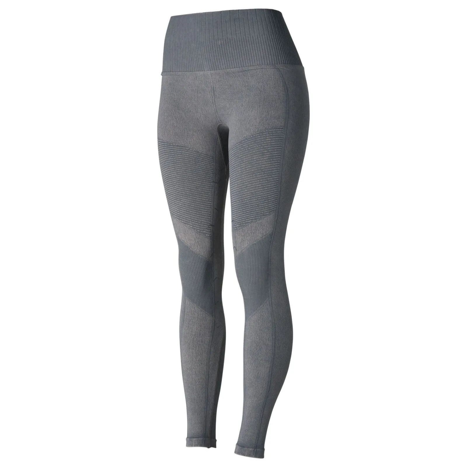 New Vanessa tights i denimutseende, sømløs, helforsterket med silikon, dame Ridetights