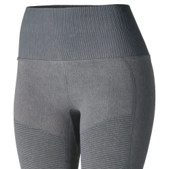 New Vanessa tights i denimutseende, sømløs, helforsterket med silikon, dame Ridetights