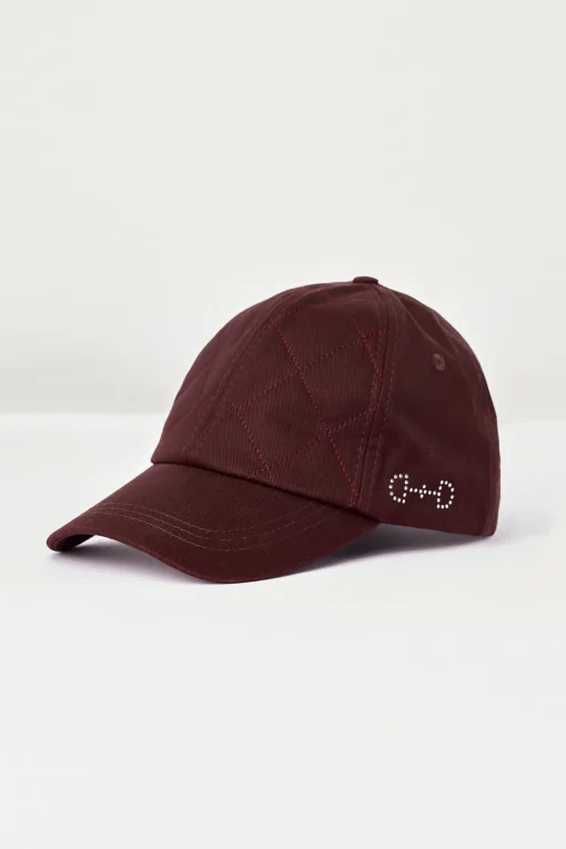 Outlet vattert caps, dame Hodeplagg